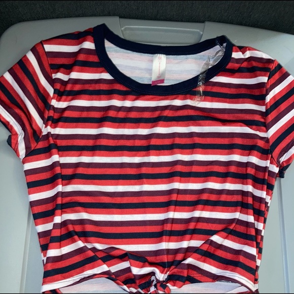 Red Striped Dress - Picture 2 of 5